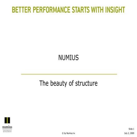 Numius Corporate Presentation