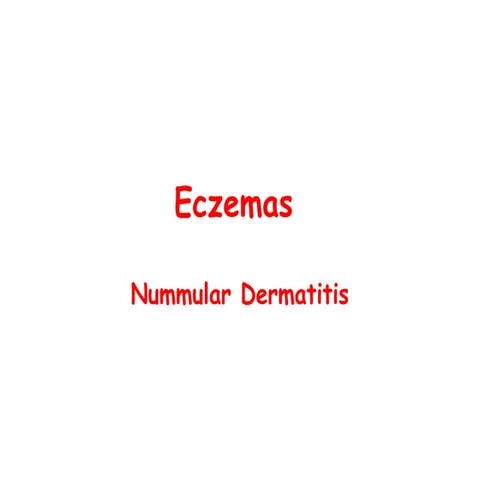 Comprehensive Overview of Nummular Dermatitis: Causes, Symptoms, and ...