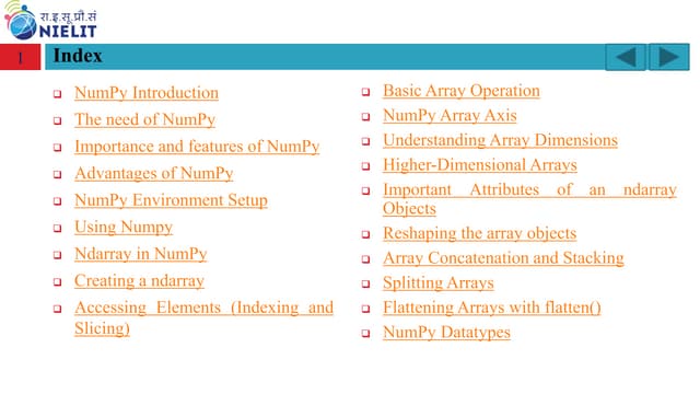 Introduction To Numpy Library For Python Developers photo
