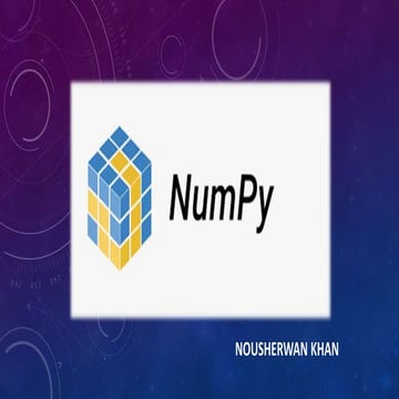 Num py beginner | PPT