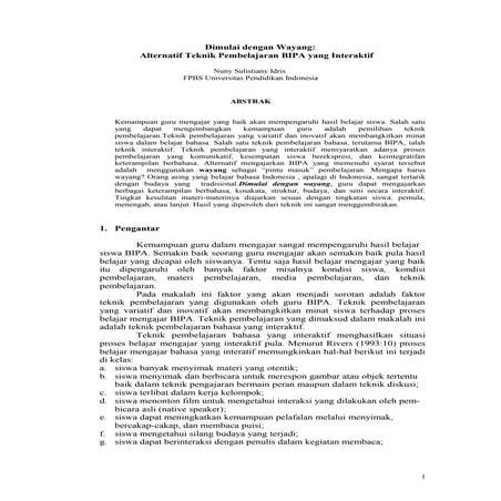 Nuny Sulistiyani Idris