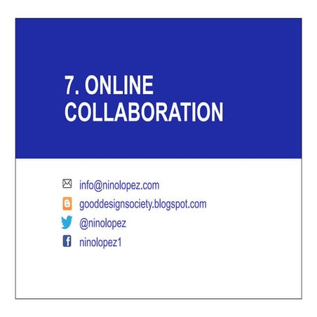 Nuova ecdl modulo 7- Online collaboration
