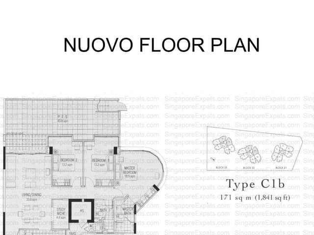 Nuovo floor plan and photos