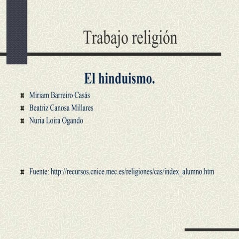 Nuria bea-miriam - 1º bac- hinduísmo
