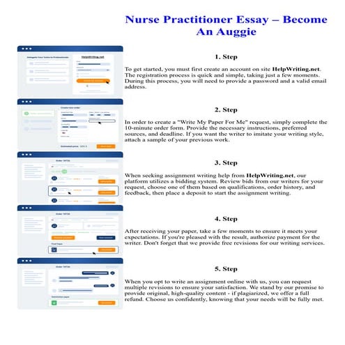 Nurse Practitioner Essay Become An Auggie