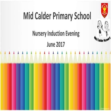 Nursery induction 2017 Final