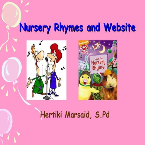 Nursery Ryhmes And Website