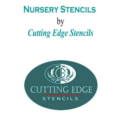 Nursery Stencils by Cutting Edge Stencils