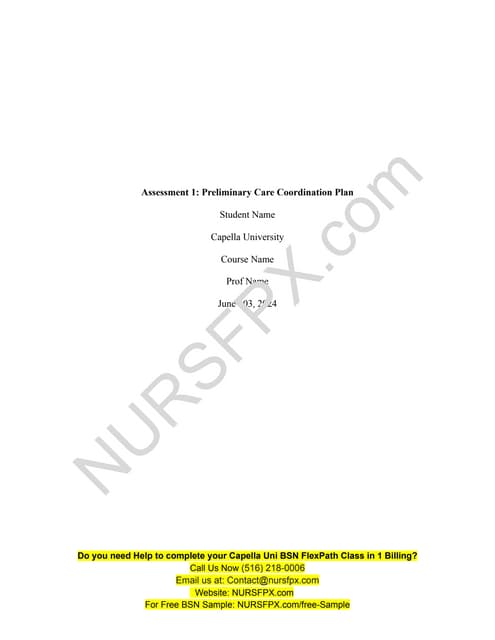 nurs fpx 4050 assessment 3 care coordination presentation to colleagues pdf nurs fpx 4050 assessment 3 care coordination presentation to colleagues pdf
