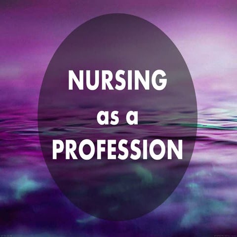 Definition and Criteria of a Profession