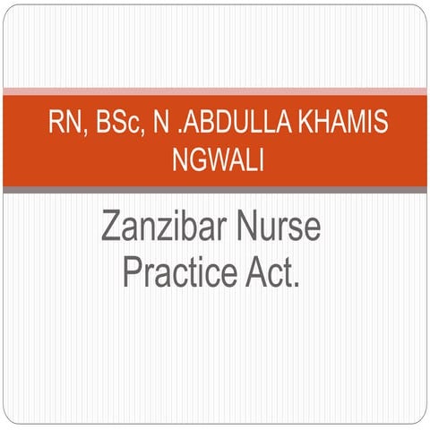 Nursing act