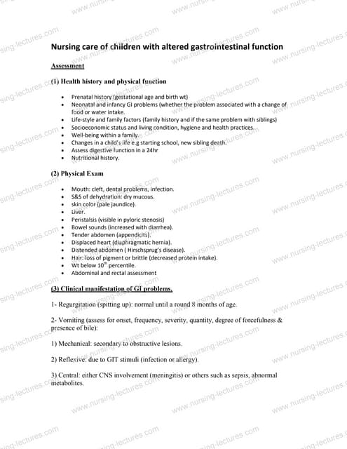 Nursing-lectures presentations