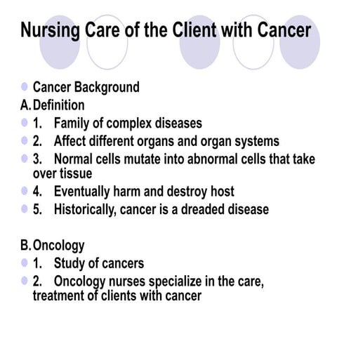 Nursing Care of A patient with Cancer.ppt