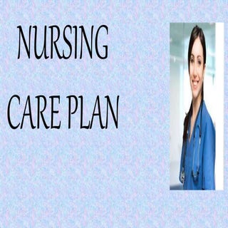 Nursing care plans