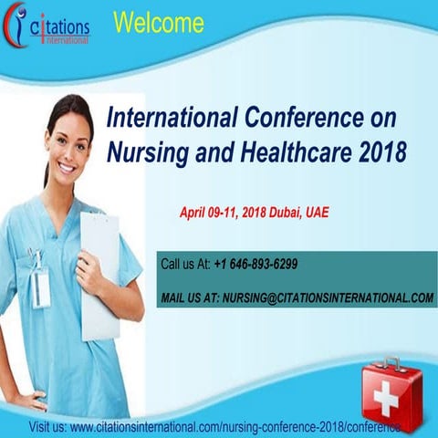 Nursing conference 2018 broucher | PPTX