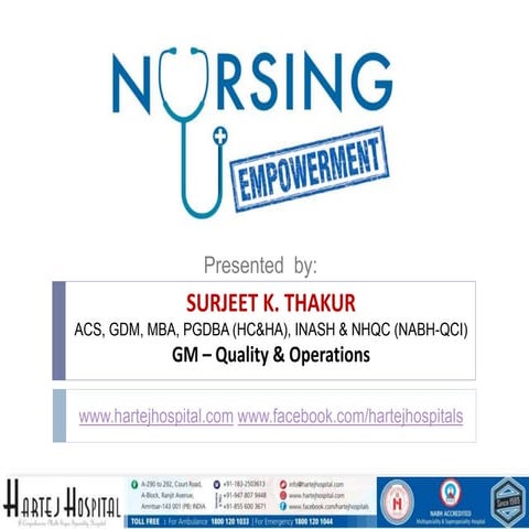 Nursing empowerment