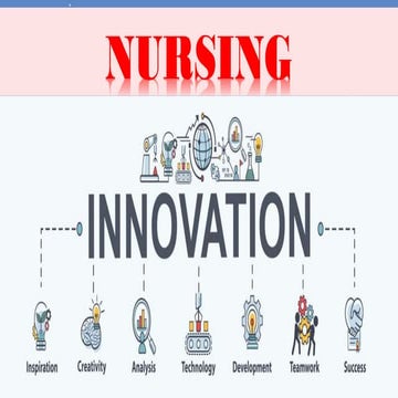 Nursing innovation in detail information