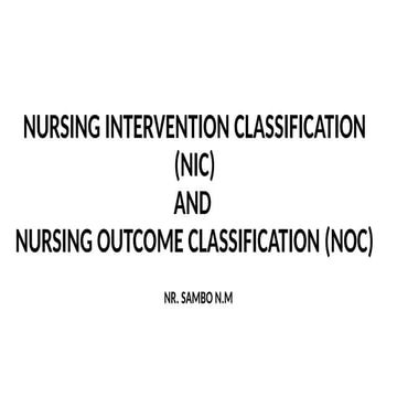 NURSING INTERVENTION CLASSIFICATION (NIC).pptx