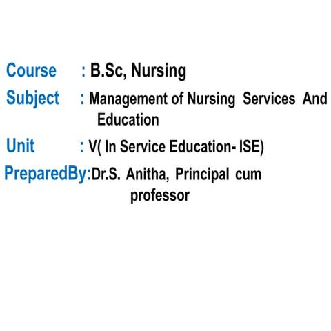 Nursing management Unit - V- ISE.pptxgggggggggggggg