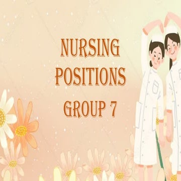 Therapeutic position compressed | PDF