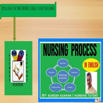 Nursing process   english
