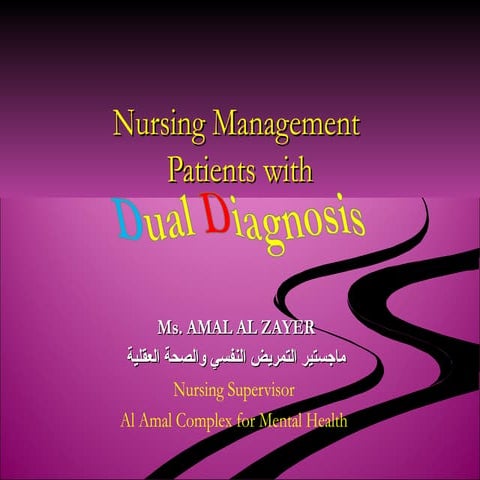 Nursing Process in Dual Diagnosis