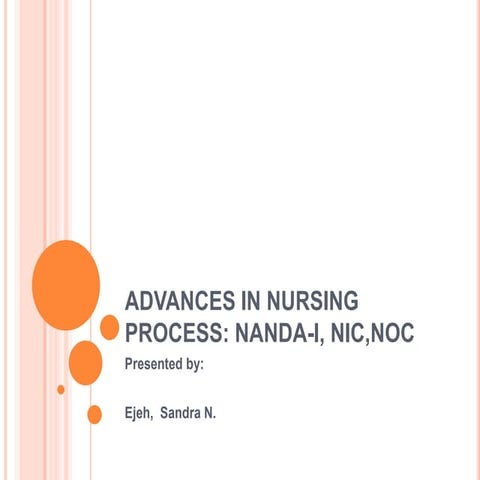 Nursing process, nanda i, nic & noc