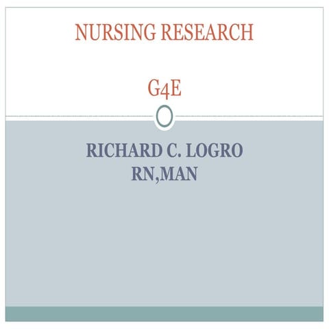 Nursing Research Lec.   Copy