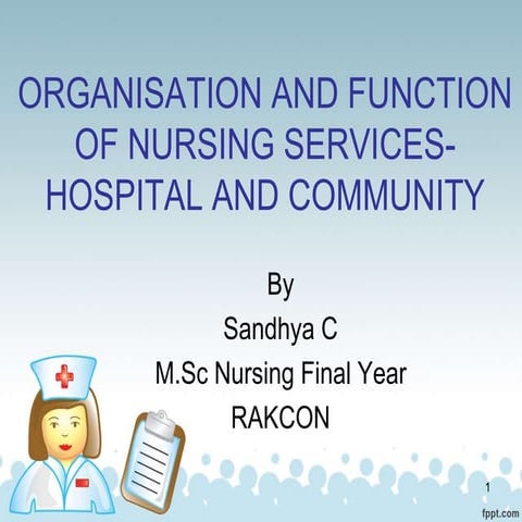Nursing services organisation