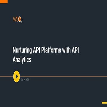 Nurturing API Platforms with API Analytics