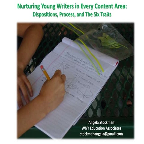 Nurturing Young Writers