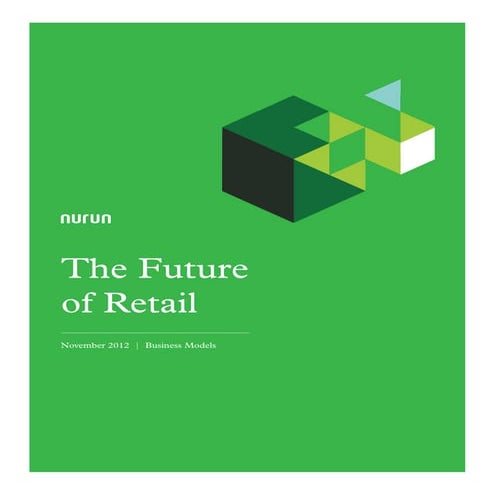 The Future of Retail - Business Model Trend Report