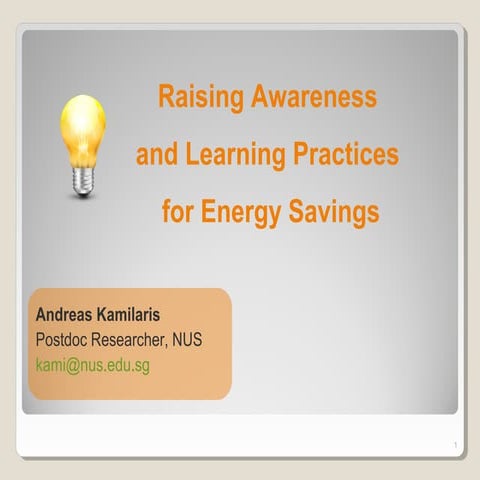 How to Save Electricity At Home? | PPT
