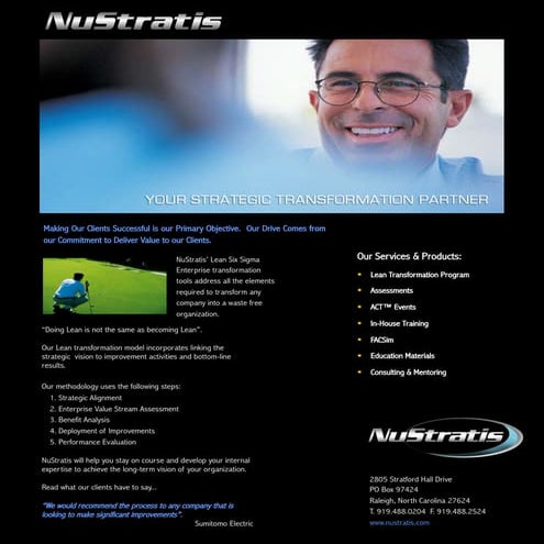 NuStratis Brochure