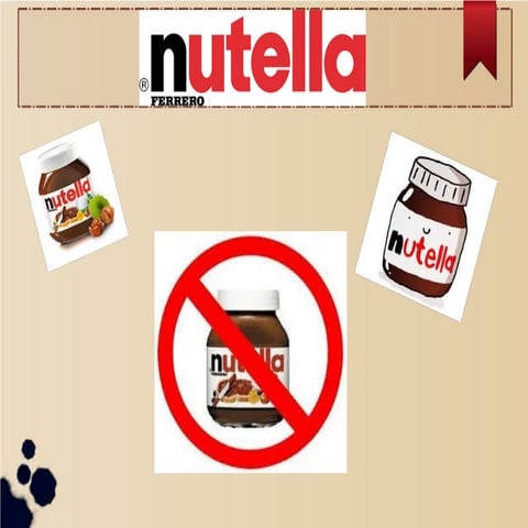 Nutella university project | PPTX
