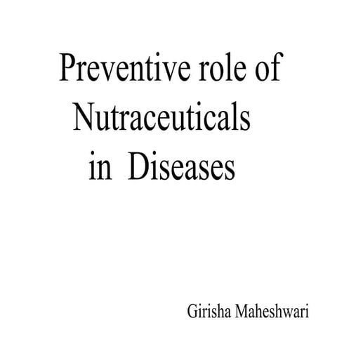 Nutraceuticals in cardiovascular disease 