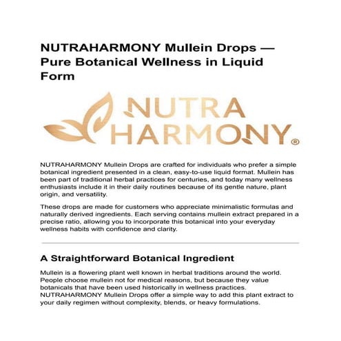 NUTRAHARMONY Mullein Drops — Pure Botanical Wellness in Liquid Form.pdf