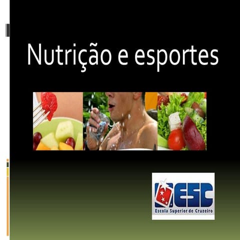  Nutriçao.. esportiva