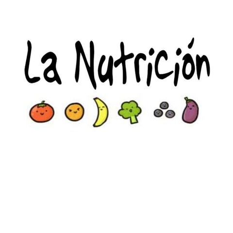 Nutrición, Digestión, Respiración, Circulación y Excreción.