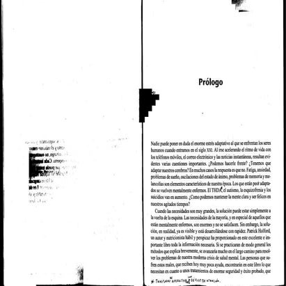 Nutrición óptima para la mente - Patrick Holford