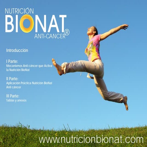 Nutricion BIONAT - Anticancer