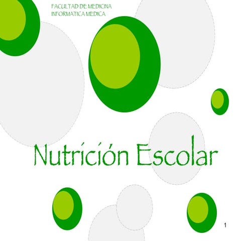 Nutricion Escolar IM