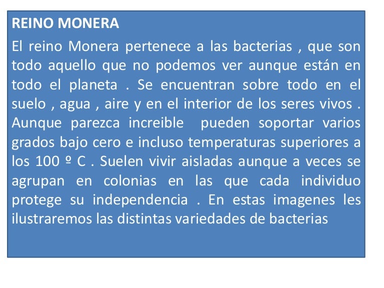 Nutricion Reinos