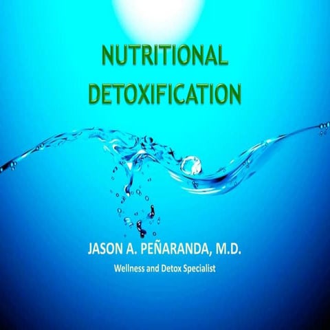 Nutritional Detoxification