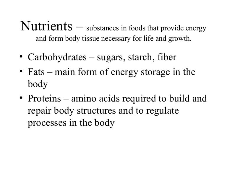 Nutrients Substances In Foods That Provide Energy nutrients-substances-in-foods-that-provide-energy