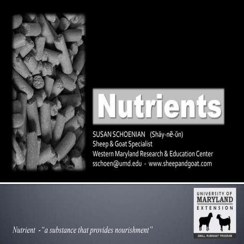 Nutrients
