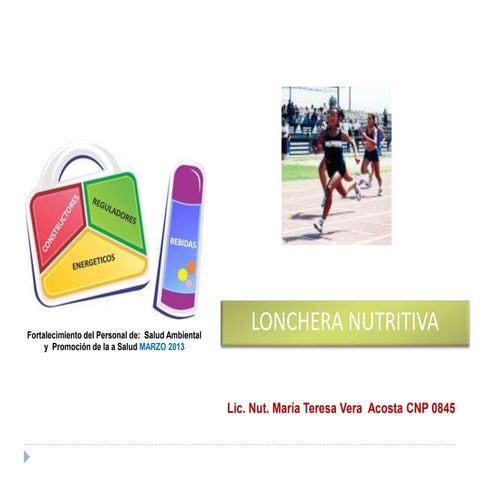 Nutri lonchera escolar