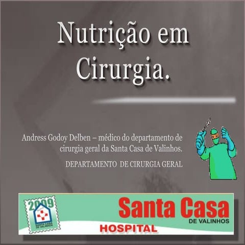 Nutrição Em Cirurgia