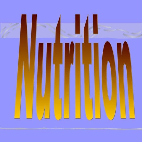Nutrition