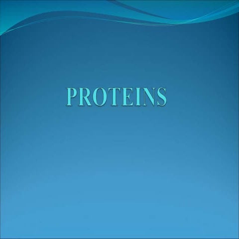 proteins
